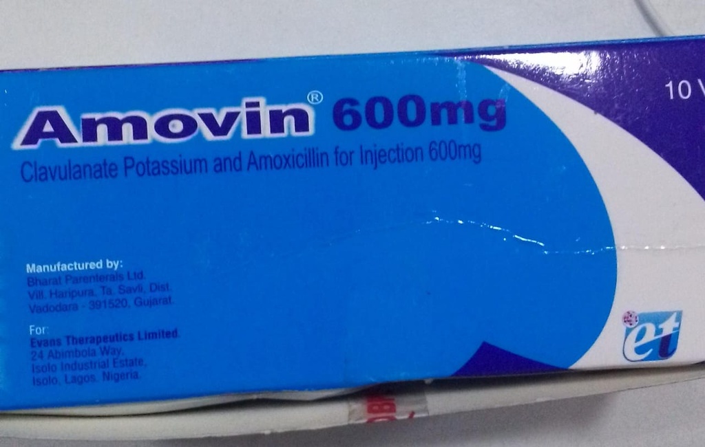 EVANS AMOVIN 600MG INJECTION