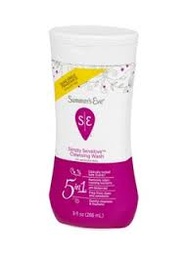 SUMMER'S EVE 5IN1 SIMPLY SENSITIVE CLEANSING WASH 444ML
