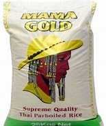 MAMA GOLD SUPREME QUALITY PARBOILED RICE 25KG